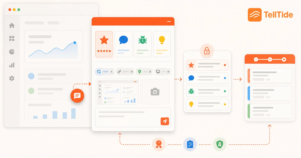 Visual guide to Best Customer Feedback Widget for SaaS Teams: What to Look For