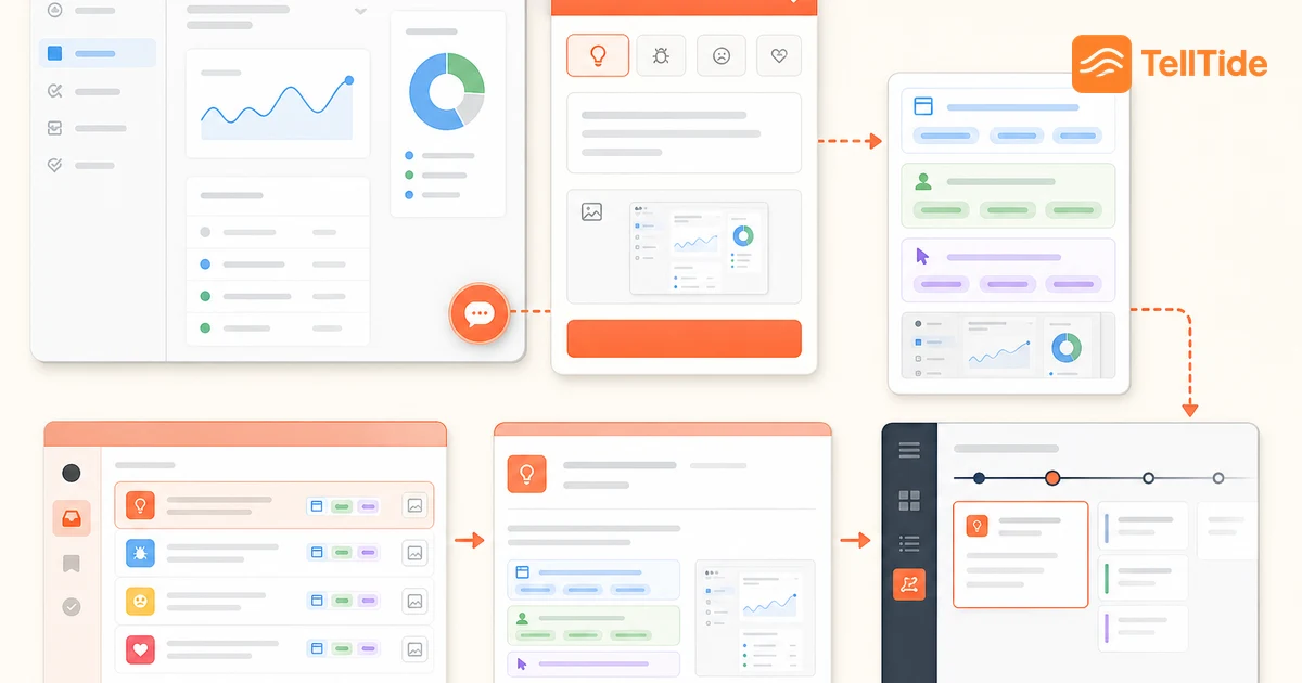 Visual guide to In-App Feedback Tool for SaaS: How to Collect Better Product Feedback